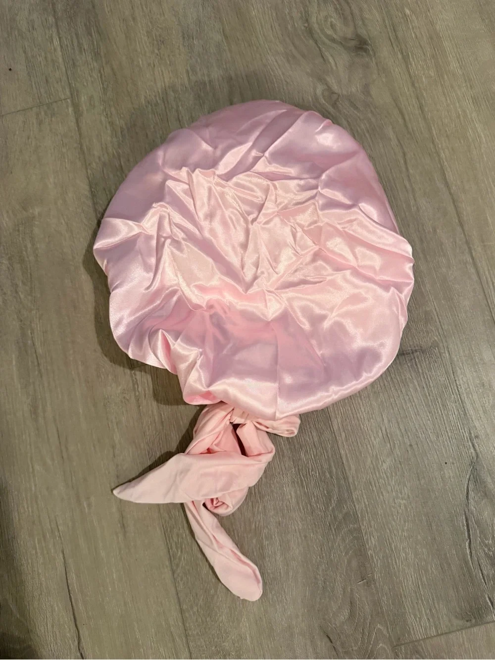 NWOT Coquette Curls Pink Silk Sleep Bonnet Cap - One Size